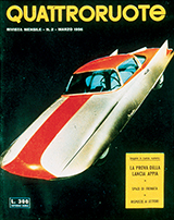 Copertina Quattroruote Marzo 1956