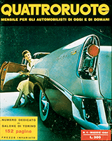 Copertina Quattroruote Maggio 1956
