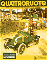 Copertina Quattroruote Settembre 1956