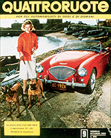 Copertina Quattroruote Ottobre 1956