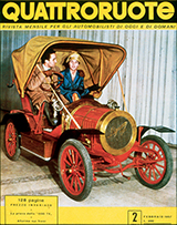 Copertina Quattroruote Febbraio 1957