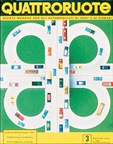 Copertina Quattroruote Marzo 1957