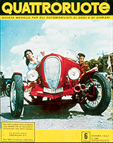 Copertina Quattroruote Giugno 1957