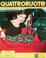 Copertina Quattroruote Novembre 1957