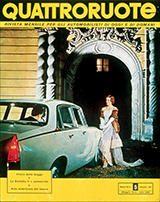 Copertina Quattroruote Maggio 1958