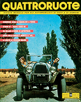 Copertina Quattroruote Ottobre 1958