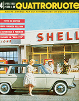 Copertina Quattroruote Aprile 1959