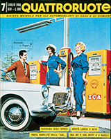 Copertina Quattroruote Luglio 1959