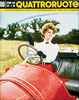 Copertina Quattroruote Ottobre 1959