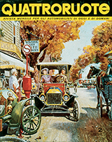 Copertina Quattroruote Febbraio 1960