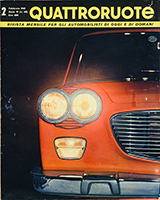 Copertina Quattroruote Febbraio 1961