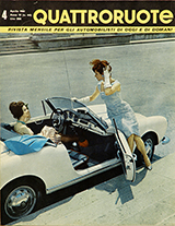 Copertina Quattroruote Aprile 1961