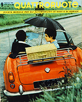Copertina Quattroruote Settembre 1961