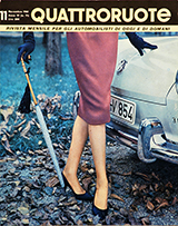 Copertina Quattroruote Novembre 1961