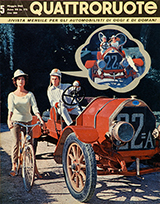 Copertina Quattroruote Maggio 1962