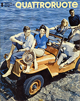 Copertina Quattroruote Agosto 1962