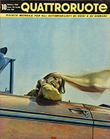 Copertina Quattroruote Ottobre 1962