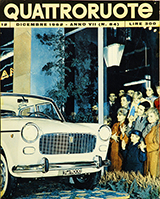 Copertina Quattroruote Dicembre 1962