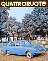 Copertina Quattroruote Ottobre 1963