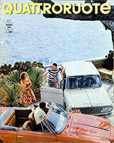 Copertina Quattroruote Giugno 1964