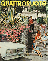 Copertina Quattroruote Luglio 1964