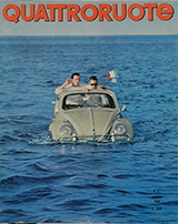 Copertina Quattroruote Agosto 1964