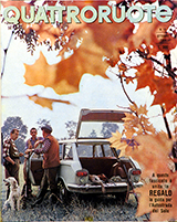 Copertina Quattroruote Ottobre 1964