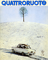 Copertina Quattroruote Gennaio 1965