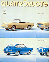 Copertina Quattroruote Marzo 1965