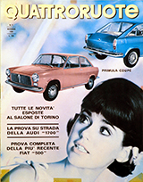Copertina Quattroruote Novembre 1965