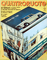 Copertina Quattroruote Febbraio 1966