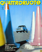 Copertina Quattroruote Marzo 1966