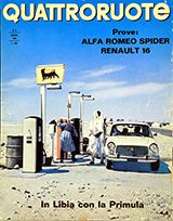Copertina Quattroruote Giugno 1966