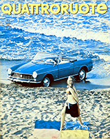 Copertina Quattroruote Agosto 1966