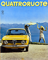 Copertina Quattroruote Ottobre 1966