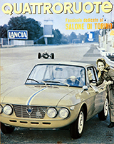 Copertina Quattroruote Novembre 1966