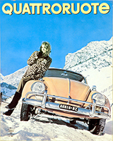 Copertina Quattroruote Gennaio 1967