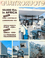 Copertina Quattroruote Luglio 1967