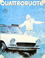 Copertina Quattroruote Agosto 1967