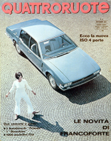 Copertina Quattroruote Settembre 1967