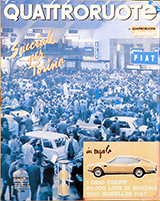 Copertina Quattroruote Novembre 1967