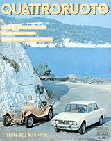 Copertina Quattroruote Febbraio 1968