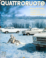Copertina Quattroruote Aprile 1968
