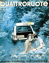 Copertina Quattroruote Luglio 1968
