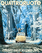 Copertina Quattroruote Settembre 1968