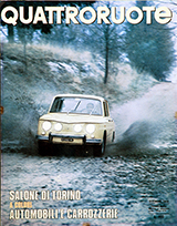 Copertina Quattroruote Dicembre 1968