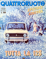 Copertina Quattroruote Aprile 1969