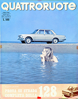 Copertina Quattroruote Luglio 1969