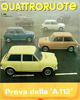 Copertina Quattroruote Febbraio 1970