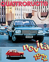 Copertina Quattroruote Febbraio 1972